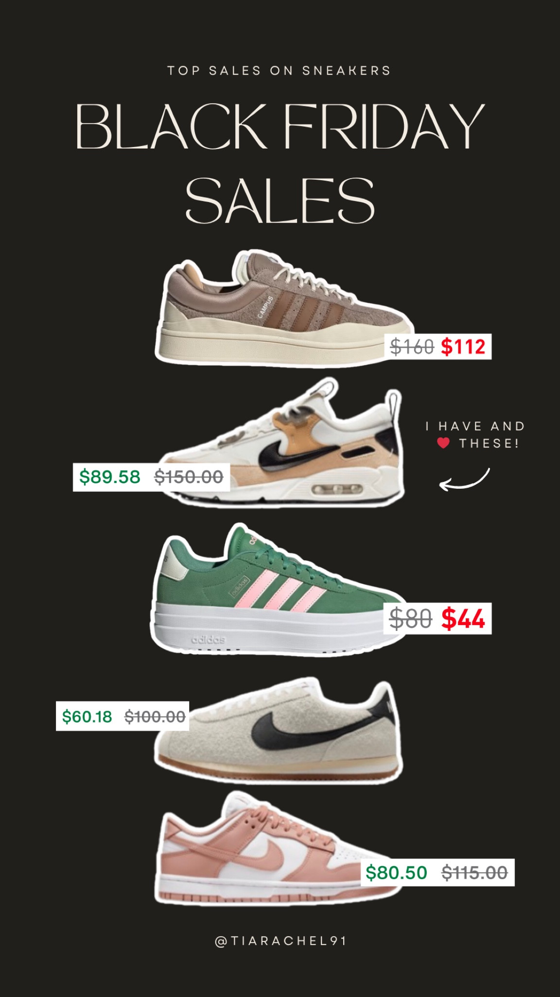 Black Friday deals on popular sneakers!! Best time to save on some Christmas gifts 

#LTKGiftGuide #LTKHoliday #LTKCyberWeek