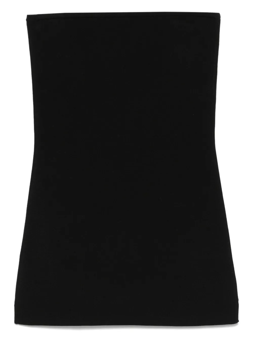TOTEME Knitted Tube Top  | Black | FARFETCH | Farfetch Global