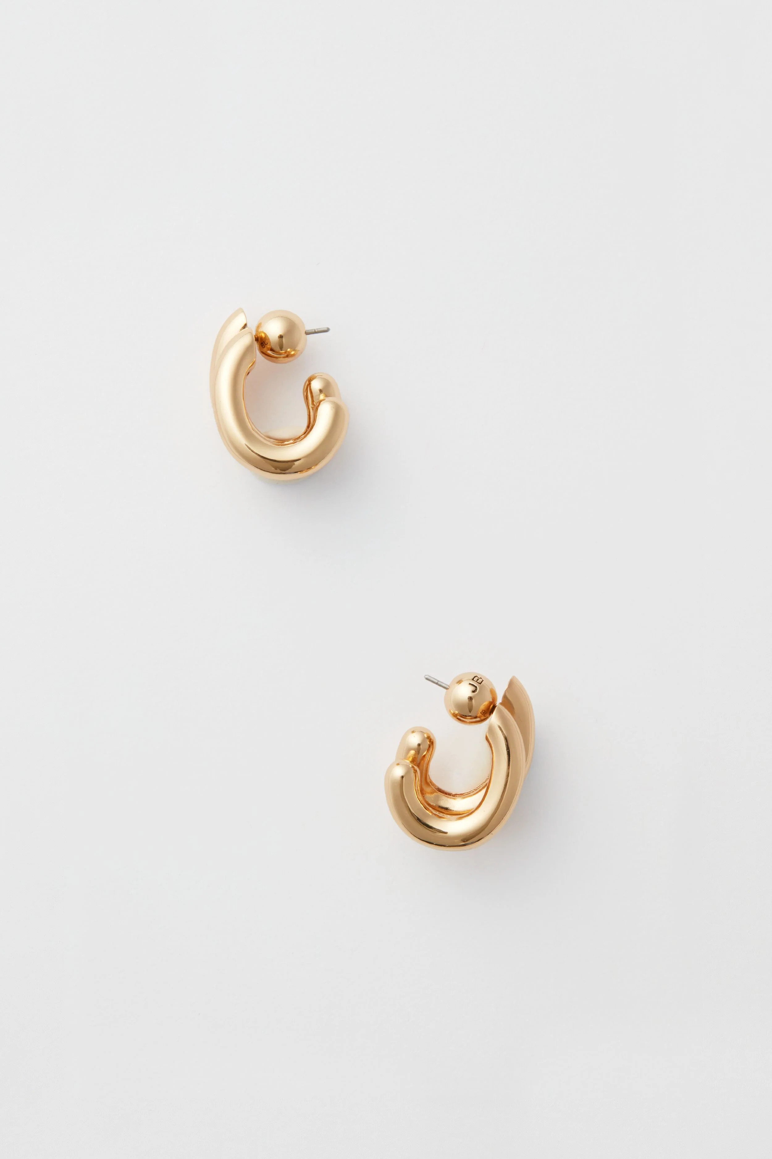 High Polish Gold Florence Earrings | Tuckernuck (US)