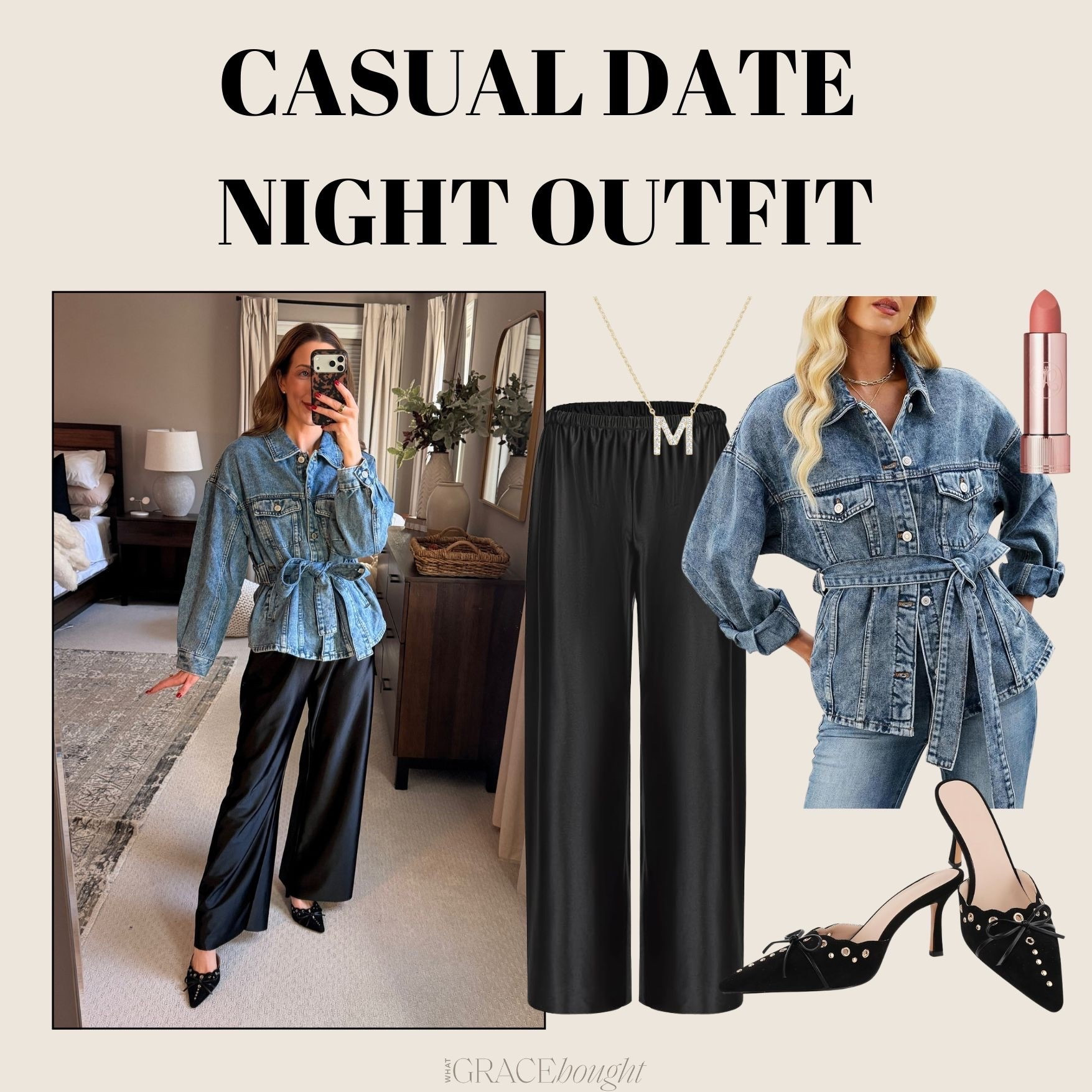 Casual date night outfit for winter! 

#LTKootd #LTKBeauty