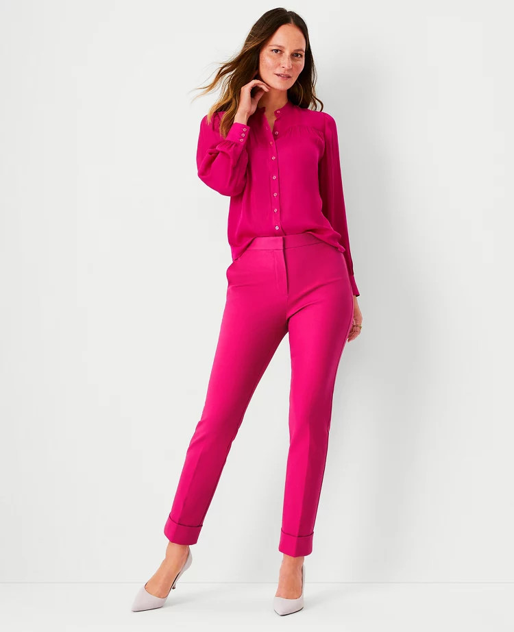 The High Waist Ankle Pant | Ann Taylor (US)