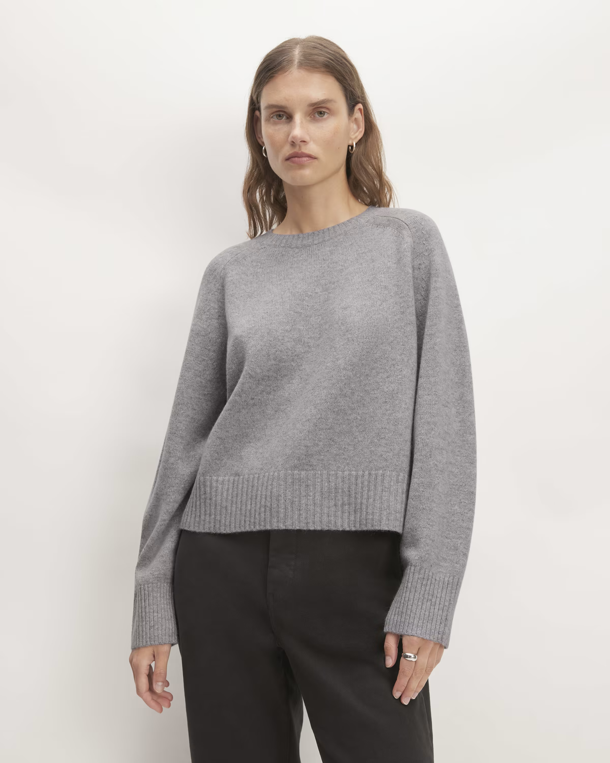 The Cashmere Boxy Crew Sweater | Everlane