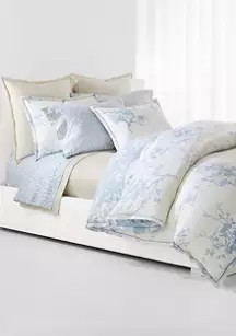 Eva Botanical Cotton Sateen Comforter Set | Belk