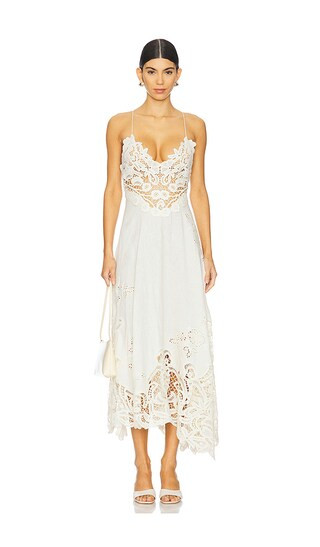 Brigitte Dress in Pristine | Revolve Clothing (Global)