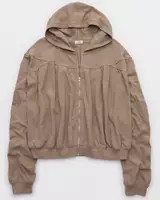 Aerie Soft Life Full Zip Sweatshirt | Aerie