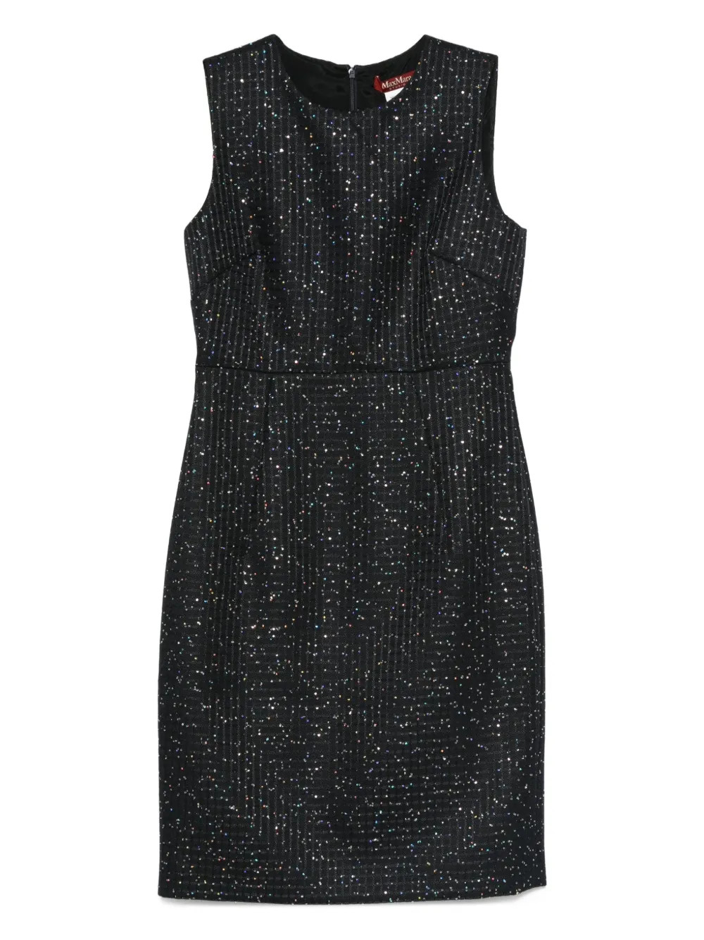 Max Mara Sleeveless Sequined Dress | Blue | FARFETCH SI | Farfetch Global