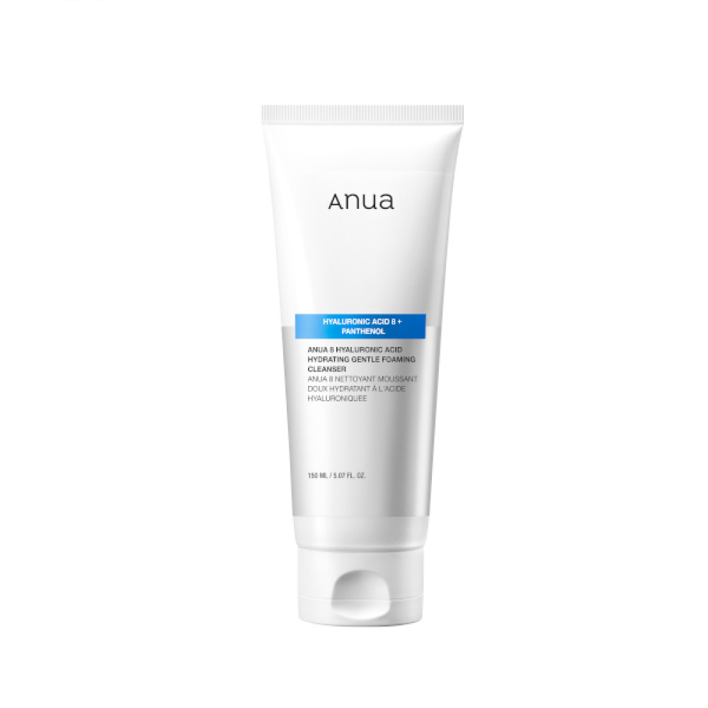 ANUA - 8 Hyaluronic Acid Hydrating Gentle Foaming Cleanser - 150ml | STYLEVANA