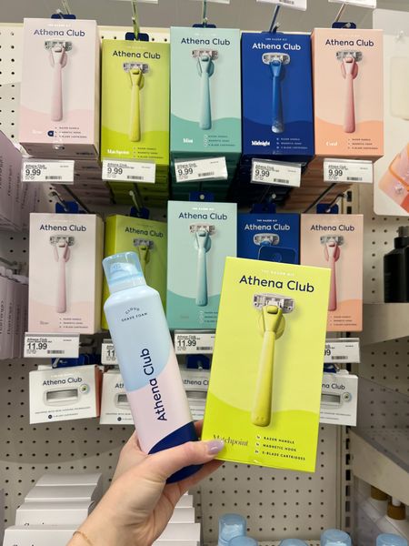 The shave aisle just got an upgrade at Target! You can now find our favorite @athenaclub products in stores! #athenaclubpartner #athenaclubattarget 
