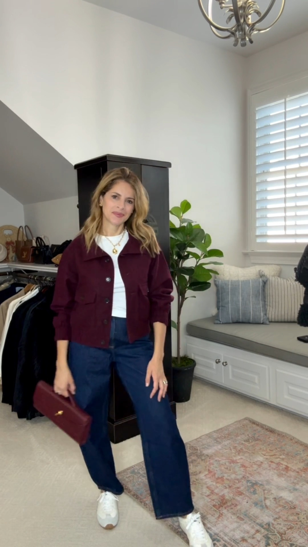 GRWM for a busy Saturday ✨ Brunch with friends + a full errand list means comfort is key. I grabbed my comfiest jeans, added a jacket for the morning chill and my favorite sneakers, yes the ones I feel like walking on clouds 👟. They keep me comfy all day long.
Have  you found the perfect sneakers yet?

Comment COMFY below and I’ll send outfit details directly to your DMs 💌

Keep up with me:
Instagram → @thepetitepalette_by_sherry
LTK → thepetitepalette_by_sherry (profile link in bio)

.
.
.

#GRWM #OOTD #ComfyChic #WeekendVibes #SneakerStyle #ComfySneakers #WalkingOnClouds #BrunchVibes #ErrandDay #SaturdayVibes #LTK #LTKStyle #LTKShoes #PetiteStyle #ComfyAndCute 

#LTKSeasonal #LTKPetite #LTKStyleTip