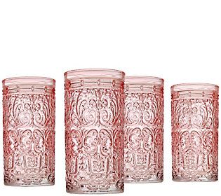 Godinger Jax Set of 4 Highball Glasses | QVC