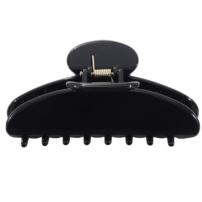 HAIMEIKANG Large Acetate 4 Inch Hair Claw Clip for Women - French Style Hair Claws for Thick Hair... | Amazon (US)