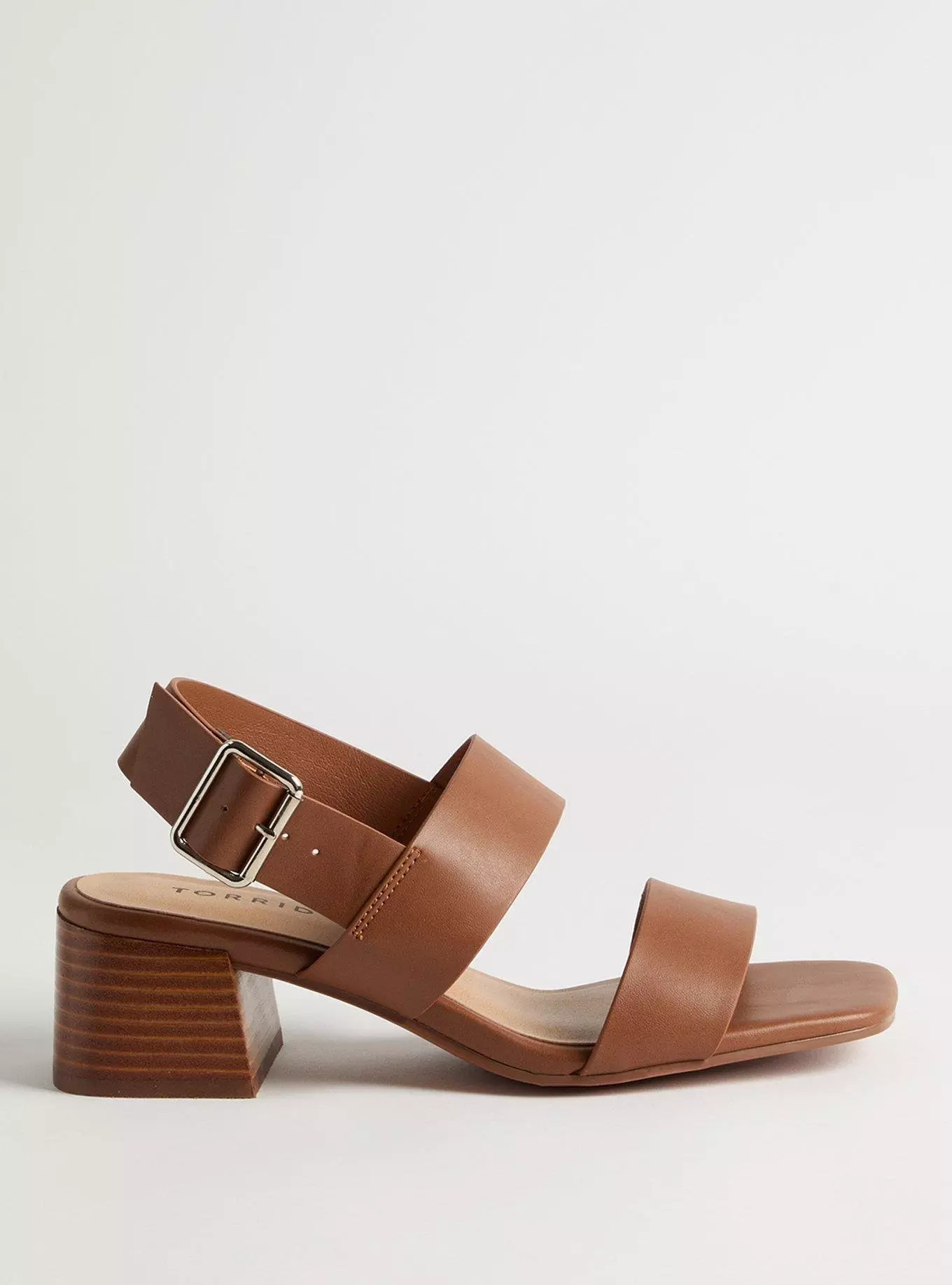 Buckle Strap Block Heel (WW) | Torrid (US & Canada)