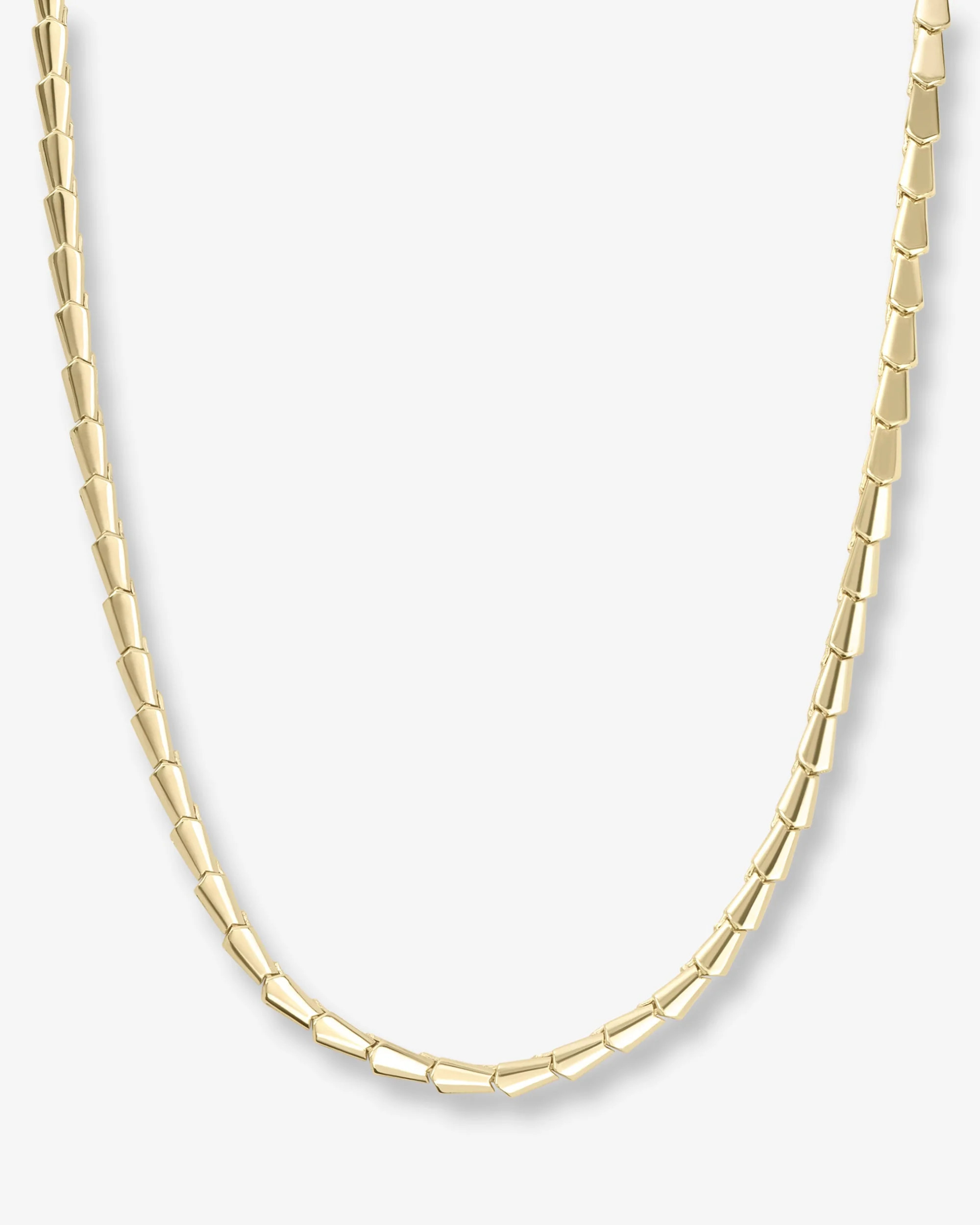 Serpent Collar Necklace 18"" - Gold | Melinda Maria Jewelry