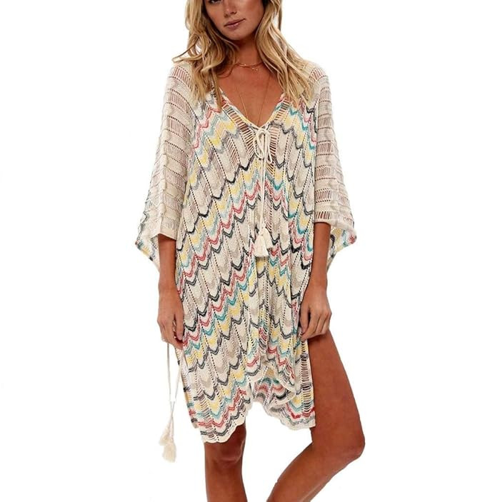 HARHAY Women's Summer Swimsuit Bikini Beach Swimwear Cover up | Amazon (US)