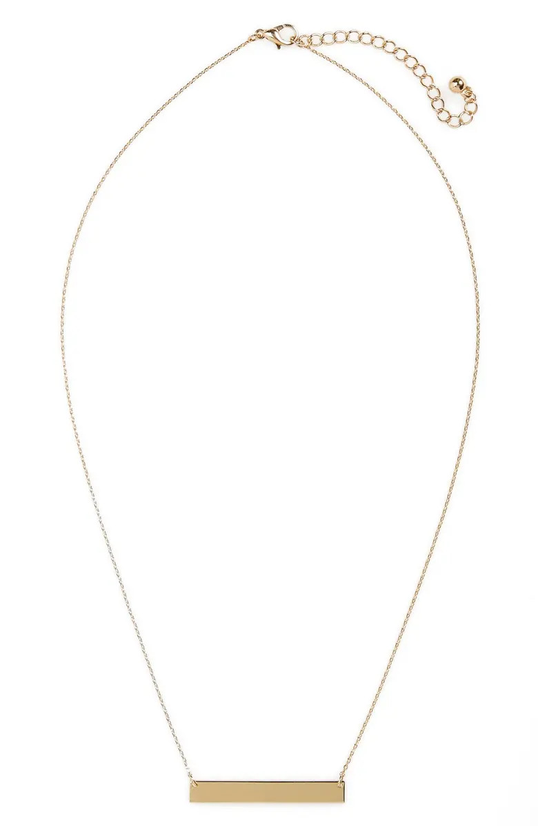 Bar Charm Necklace | Nordstrom