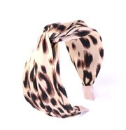 Neutral Cross Knot Leopard Headband | Accessory Concierge