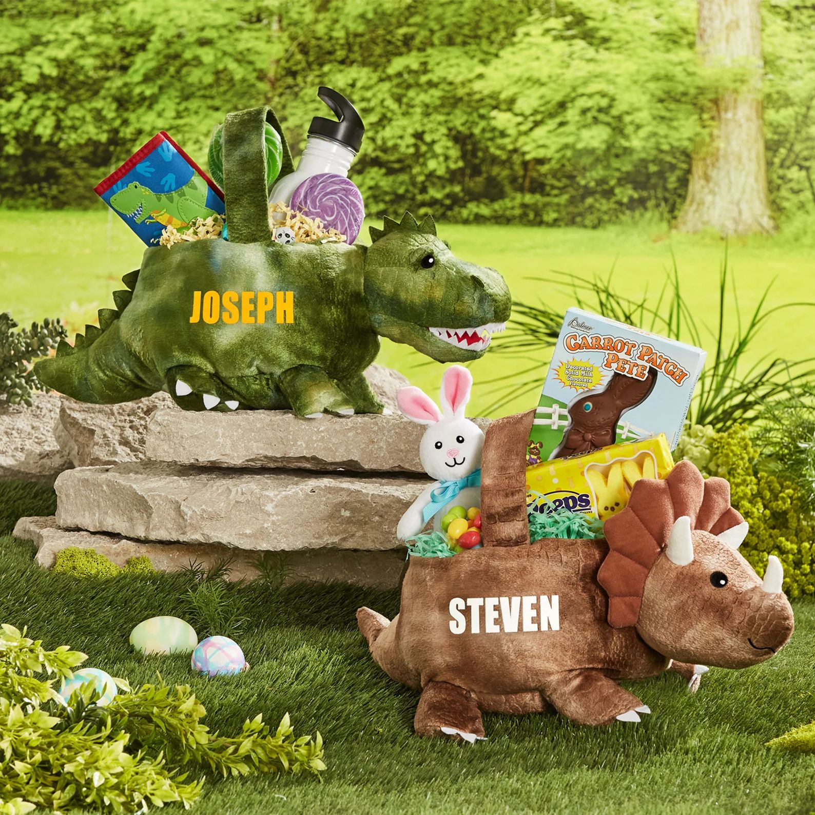 Personalized Prehistoric Friends Plush Easter Basket  | Etsy | Etsy (US)