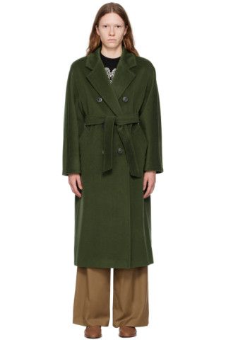 Green Madame Coat | SSENSE