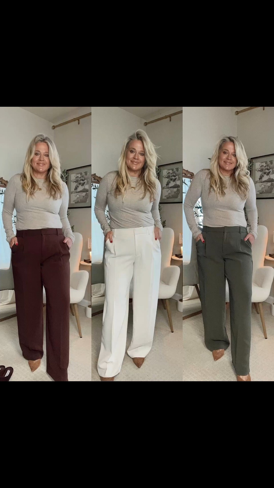  ✨Tap the bell, save and ❤️ for over 40 fashion, midlife style, midsize fashion and luxury looks for less. 

These $35 Target trousers look and feel designer. 

The crepe fabric skims instead of clings and the fit is effortless for midlife bodies. A piece you’ll wear from workdays to weekends.

⬇️Sizing information:
10 trousers (size down if in between sizes.)

👑"Helping you look good, feel good!" - Lindsey Denver


Follow my LTK @Over40andmidlife on the @shop.LTK app to view this post and get my exclusive app-only content!

#liketkit #LTKOver40 #LTKMidsize #LTKPlusSize
@shop.ltk
https://liketk.it/5rJKu