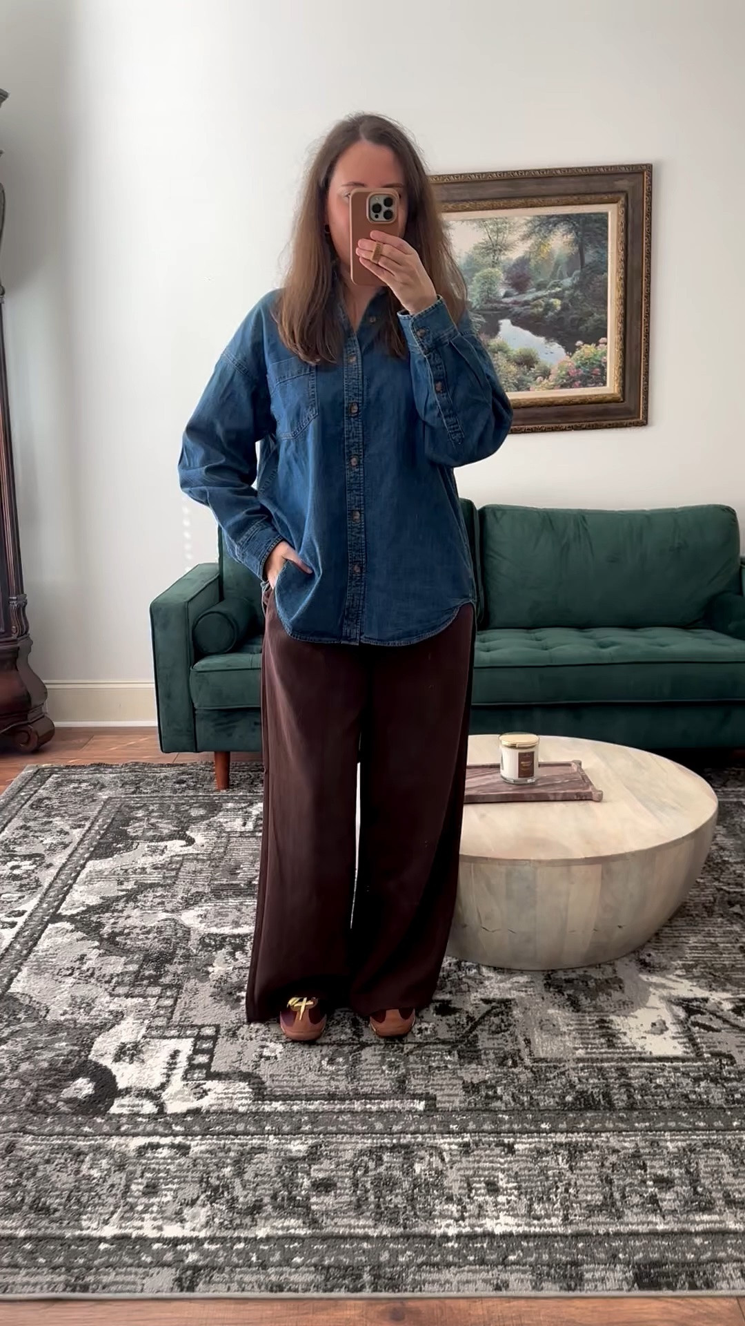 Aritzia sale! Wearing mediums

Lodge pants, denim shirt, closet staples

#LTKootd #LTKSeasonal #LTKSaleAlert