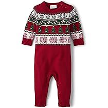 The Children's Place baby-boys And Newborn Knit Fairsile Romper | Amazon (US)
