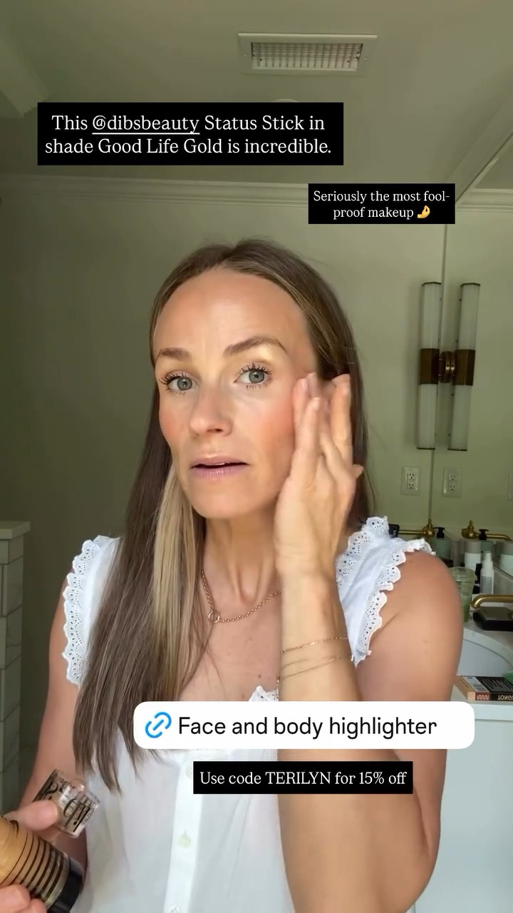 This @dibsbeauty Status Stick in shade Good Life Gold is incredible.  Seriously the most fool-proof makeup 🤌 Use code TERILYN for 15% off

#LTKBeauty