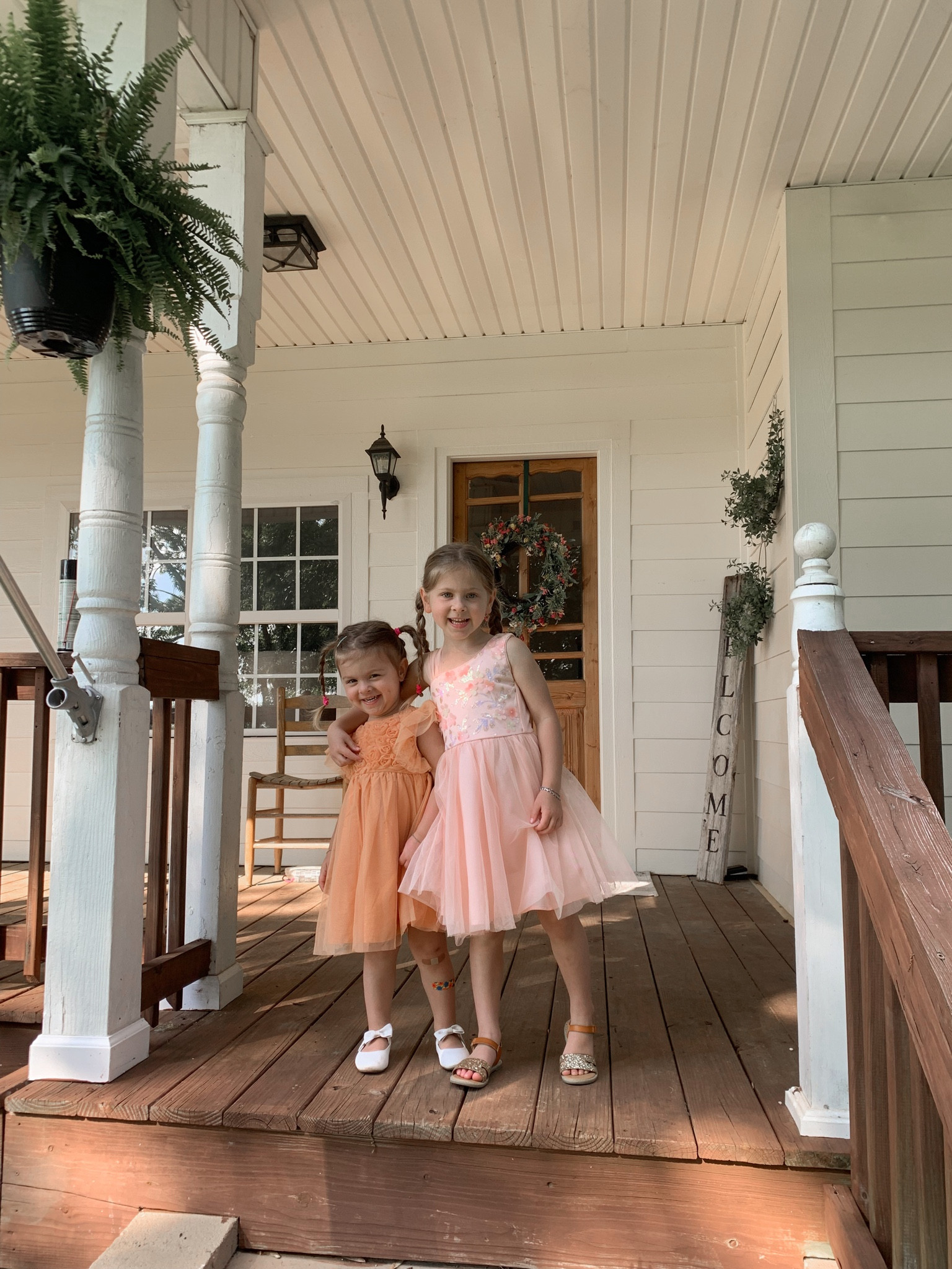 All dressed up for gymnastics awards tonight 🤸🏻‍♀️ when getting ready,  Joanie got upset because she didn’t want Ada to look at her 😅 and then other times they are just the sweetest to each other like when we took pictures a few minutes later 🥰 I pray that these girlies grow up having the strongest sister bond 💗

#LTKKids
