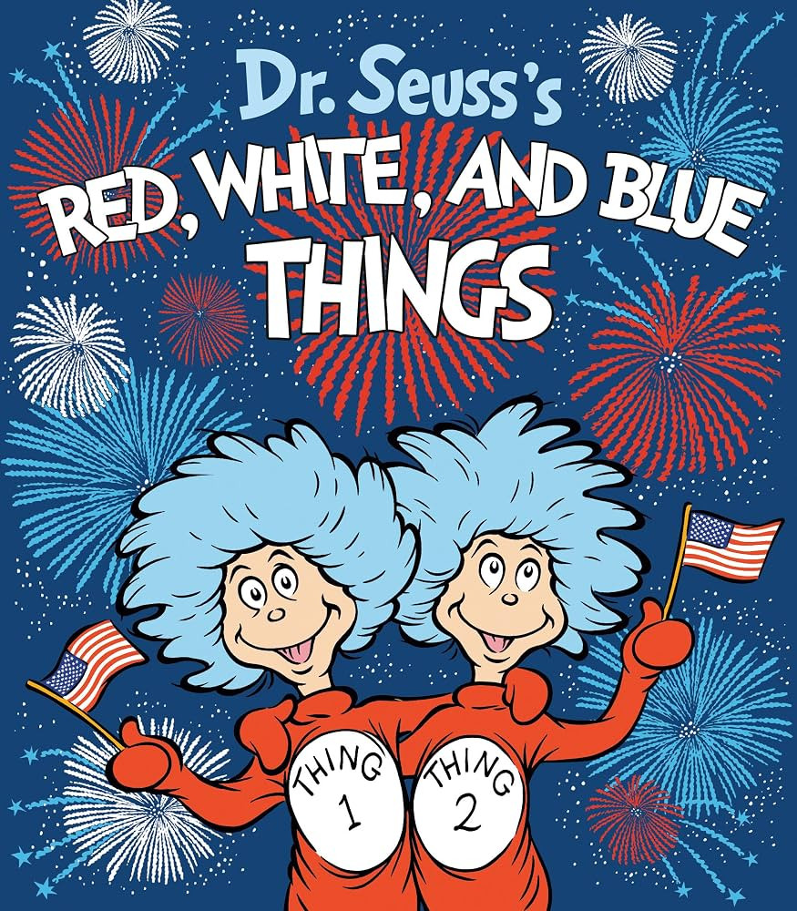 Dr. Seuss's Red, White, and Blue Things (Dr. Seuss's Things Board Books) | Amazon (US)