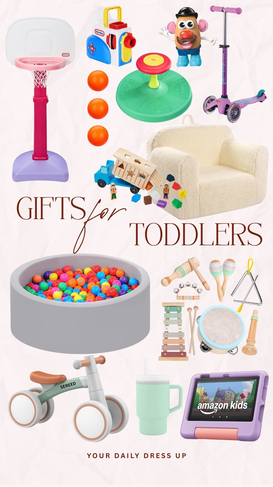 Gifts for toddlers - Christmas gift ideas for toddlers - holiday gift guides 

#LTKGiftGuide #LTKKids #LTKHoliday
