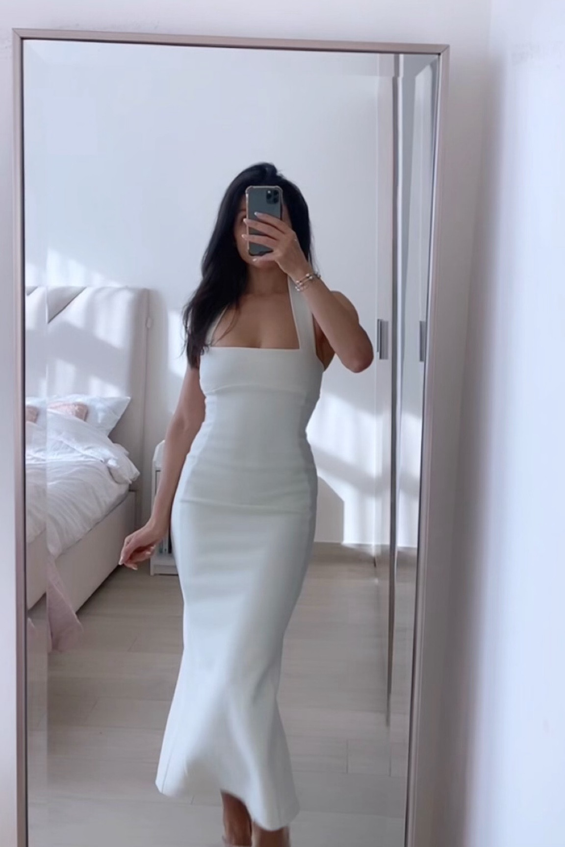 the perfect white midi dress 🤭🤍🕊️ (I wear size XXS)

#LTKeurope #LTKfrance #LTKsummer