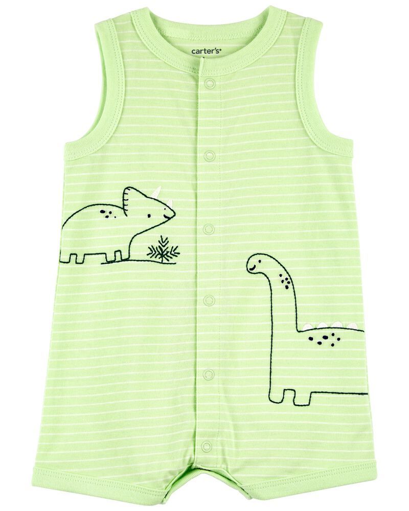 Baby 1-Piece Dinosaur Print Romper | Carter's