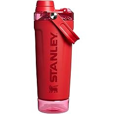 STANLEY Vitalize Shaker Bottle 20 oz | Leakproof Insulated Stainless Steel Shaker Cup | Base Stor... | Amazon (US)