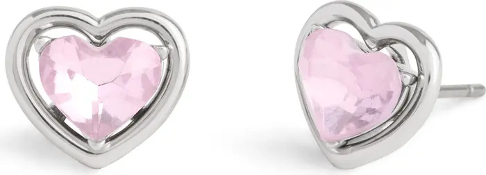 Halo Heart Stud Earrings | Nordstrom