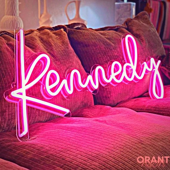 Custom Name Neon Sign for Kids Neon Sign Bedroom Neon Sign - Etsy | Etsy (US)