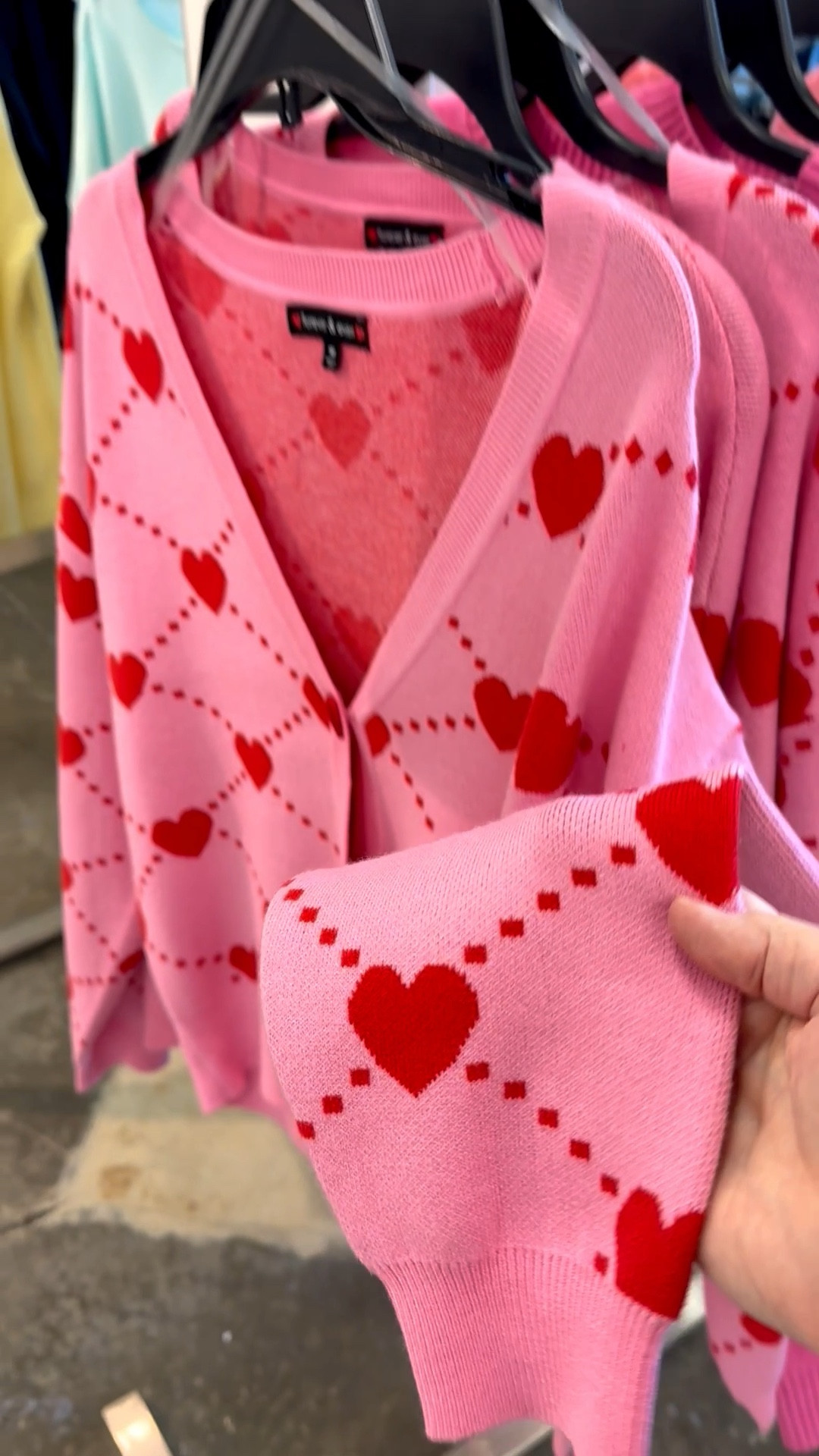 I love wearing hearts year-round, but especially during Valentine’s and Galentine’s season. This cardigan sweater features a heart argyle-ish all over pattern. It’s super soft and sooo cute! ❤️🩷

It’s incredibly soft and would be perfect if you’re running errands or at home working in your studio/creative space. 

#sweatercardigan #heartsweater #valentinesday #galentines #bffgiftidea #giftsforsisters #giftsforbff #giftsformom #pinkandredsweater #cardigan #valentinesdayoutfit

#LTKSeasonal #LTKootd #LTKFindsUnder50