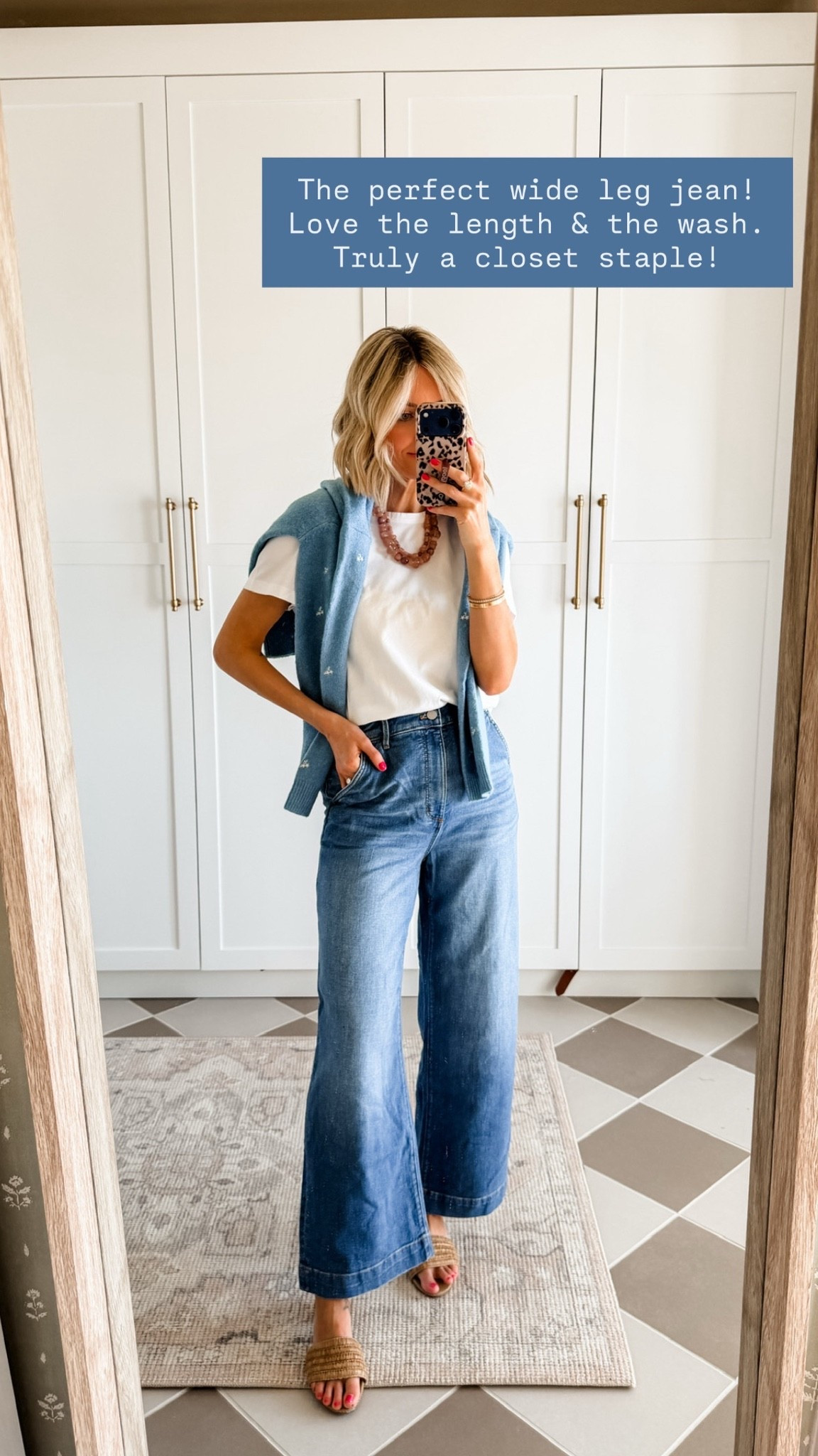 Cannot get over these jeans 😍 so flattering & so comfortable! Wearing size 2.

Loverly Grey, Ann Taylor, wide leg jeans, wide leg denim, sale alert

#LTKSeasonal #LTKootd #LTKSaleAlert