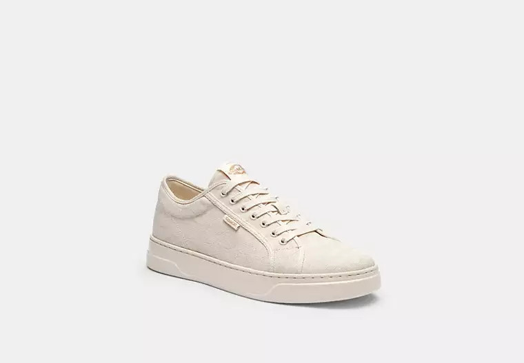 Canvas Sneaker In Signature Jacquard | Coach (CA)