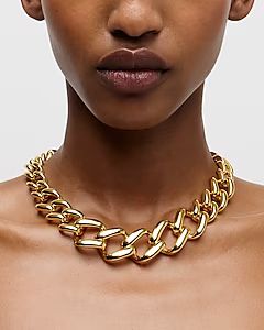 Square chainlink necklace | J.Crew US