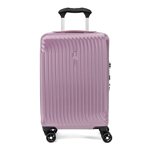 Travelpro Maxlite Air Hardside Expandable Carry on Luggage, 8 Spinner Wheels, Lightweight Hard Shell Polycarbonate Suitcase, Orchid Pink Purple, Compact Carry On 20-Inch | Amazon (US)