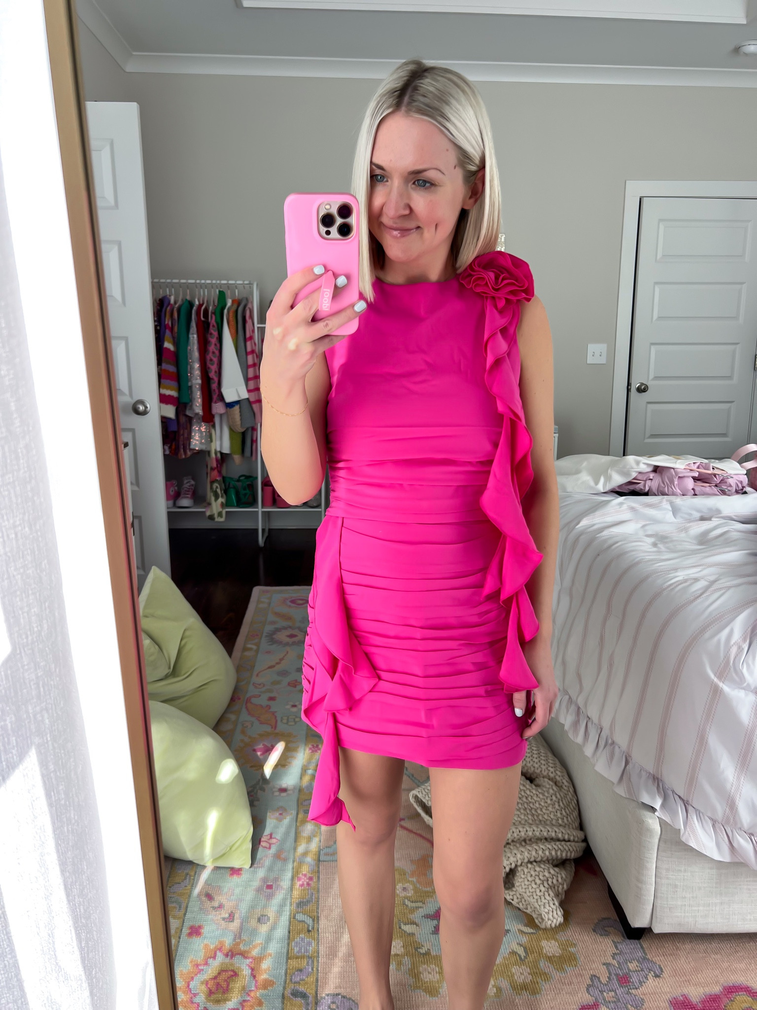 15% OFF + extra 15% off with code AFCHAMP / rosette ruffle top (XS) / cascading ruffle mini skort (XS) / resort style / spring 2024 style / spring outfit / Valentine’s dinner / date night outfit 

#LTKSeasonal #LTKsalealert #LTKSpringSale