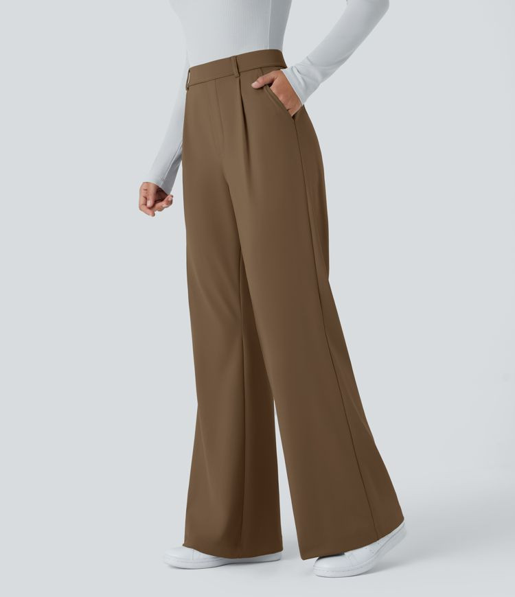 Women’s Halara Flex™ High Waisted Pocket Work Flare Pants - Halara | Halara UK
