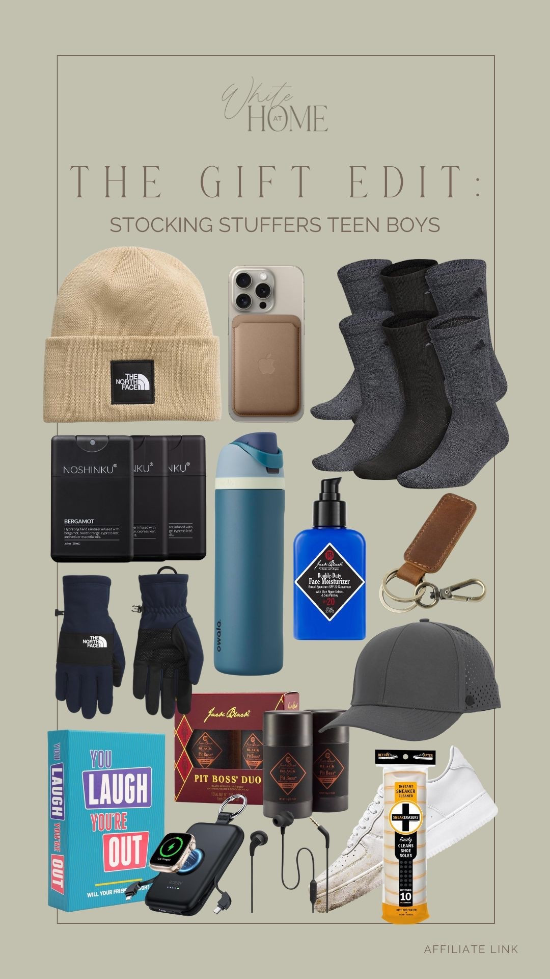 A curated guide to all the stocking stuffers for teen boys. Tech accessories and gadgets, self-care and skincare finds, trending fashion, & more!

#LTKGiftGuide #LTKHoliday #LTKMens