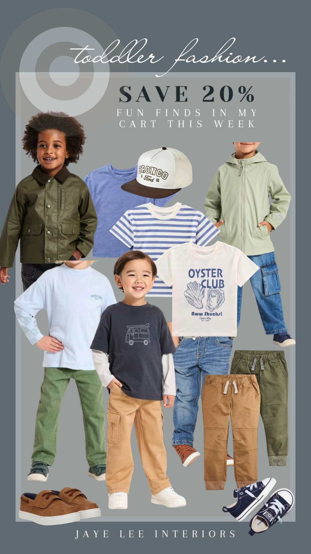 Target Toddler Fashion on Sale This Weekend! Find links here to fun finds that made their way into my cart!
#targetstyle #toddlerboyclothes #toddlerfashion #GraysonMini #targetnewarrivals #capsulewardrobe #jleeinteriors 

 #LTKmomlife #LTKSaleAlert #LTKKids