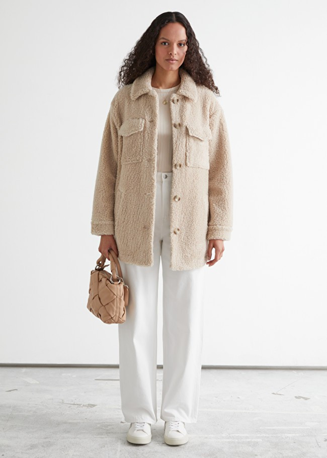 Faux Shearling Overshirt | & Other Stories (EU + UK)
