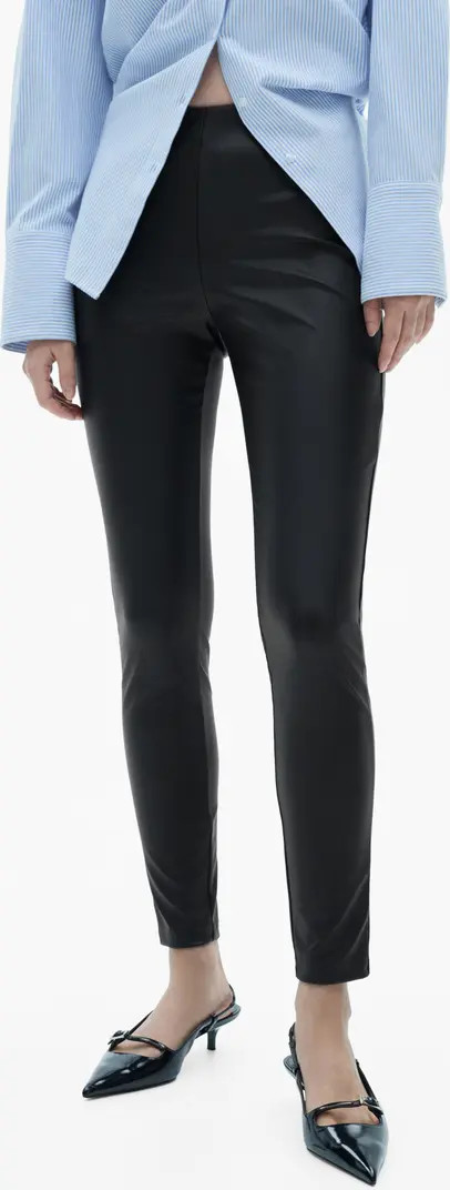 MANGO Faux Leather Leggings | Nordstrom | Nordstrom
