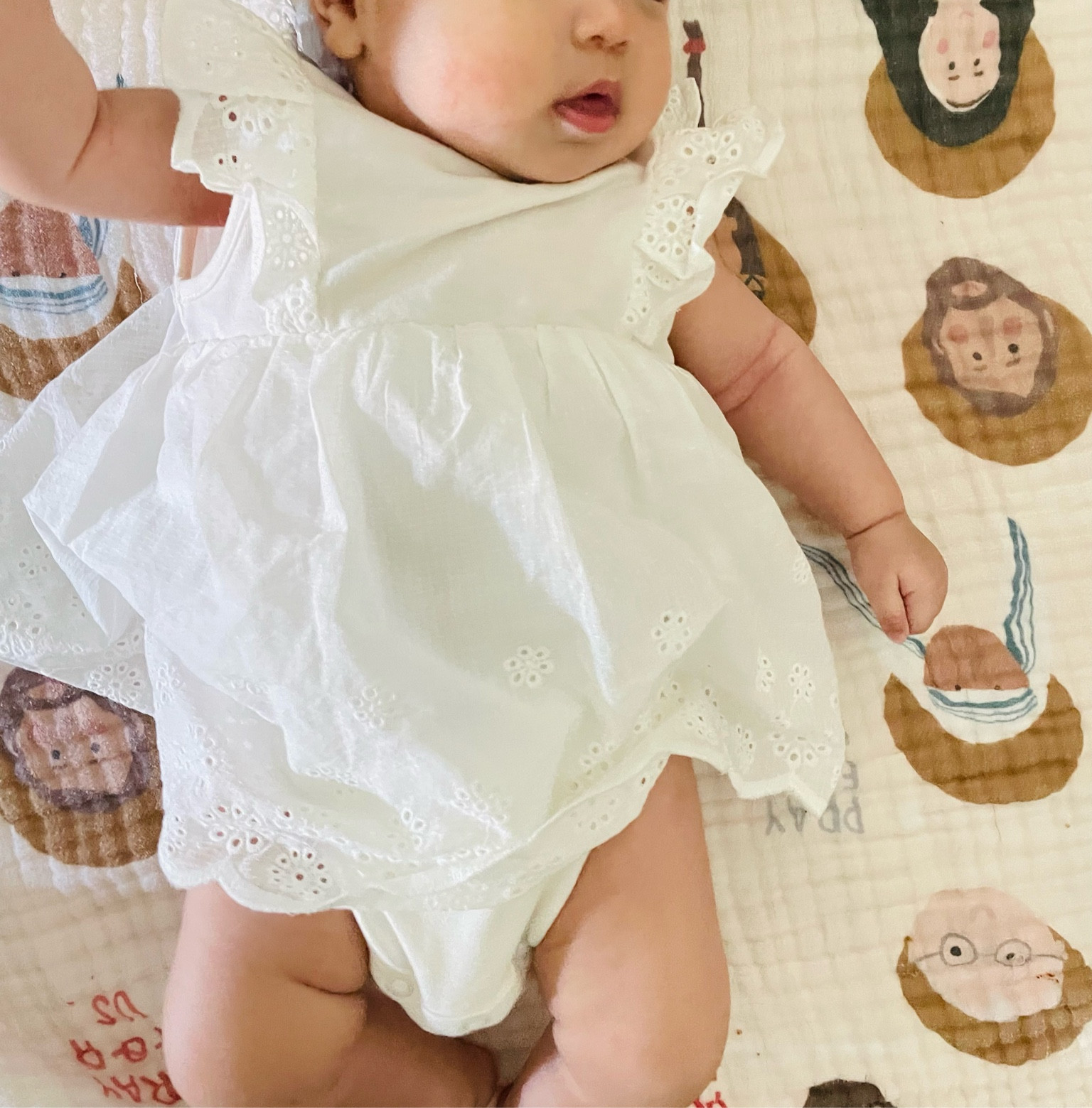 baby girl summer Sunday Mass dress! easy to put on & has snaps on the bottom for easy diaper changes! 

#LTKBaby #LTKFamily