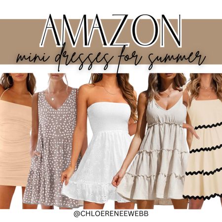 Mini dresses for summer! So many fun styles for everyday style, vacation or date night!

Amazon finds, Amazon fashion, women’s dresses, summer style, summer dresses

#LTKfindsunder50 #LTKstyletip #LTKSeasonal