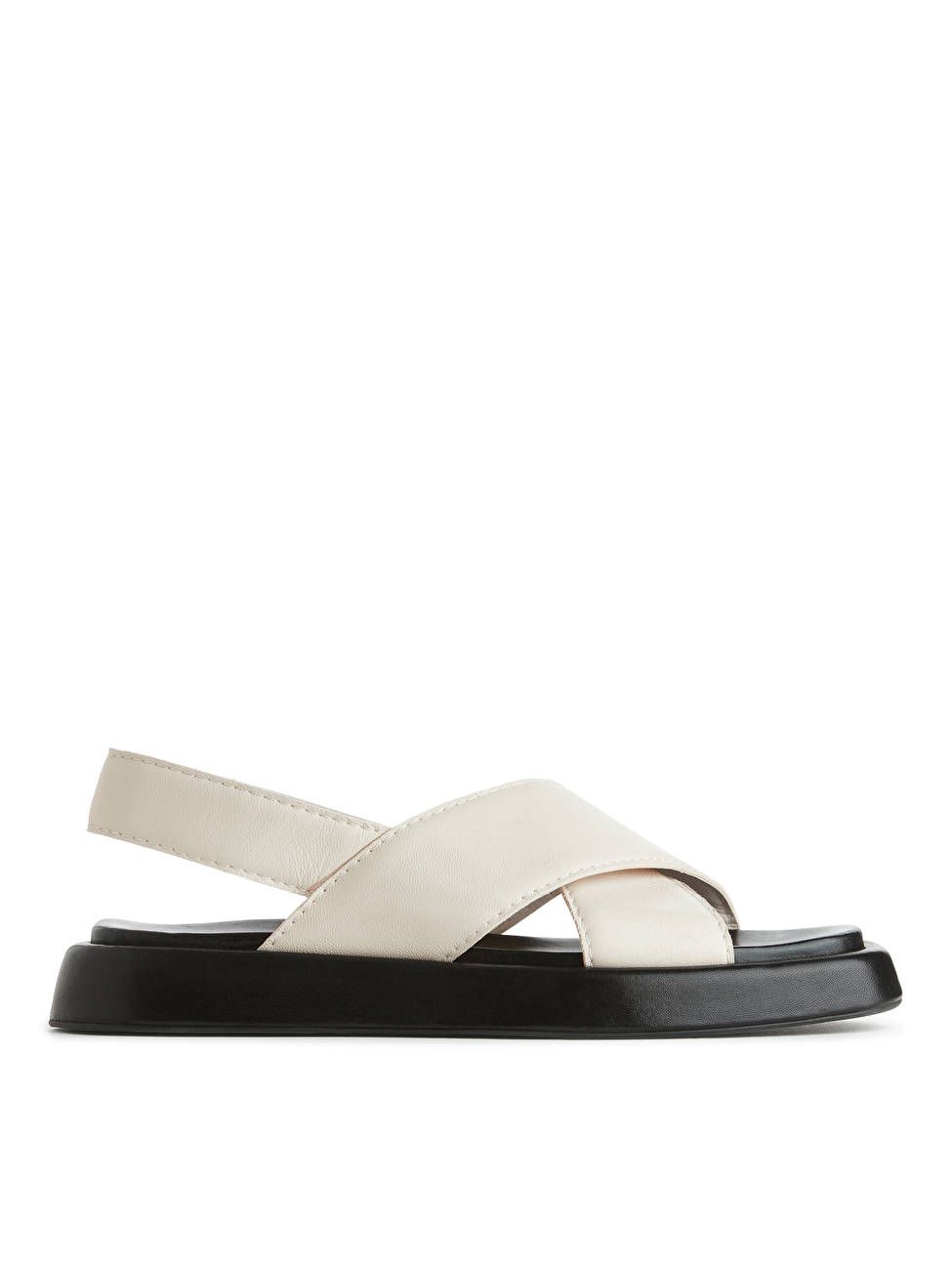 Flatform Leather Sandals | ARKET (US&UK)