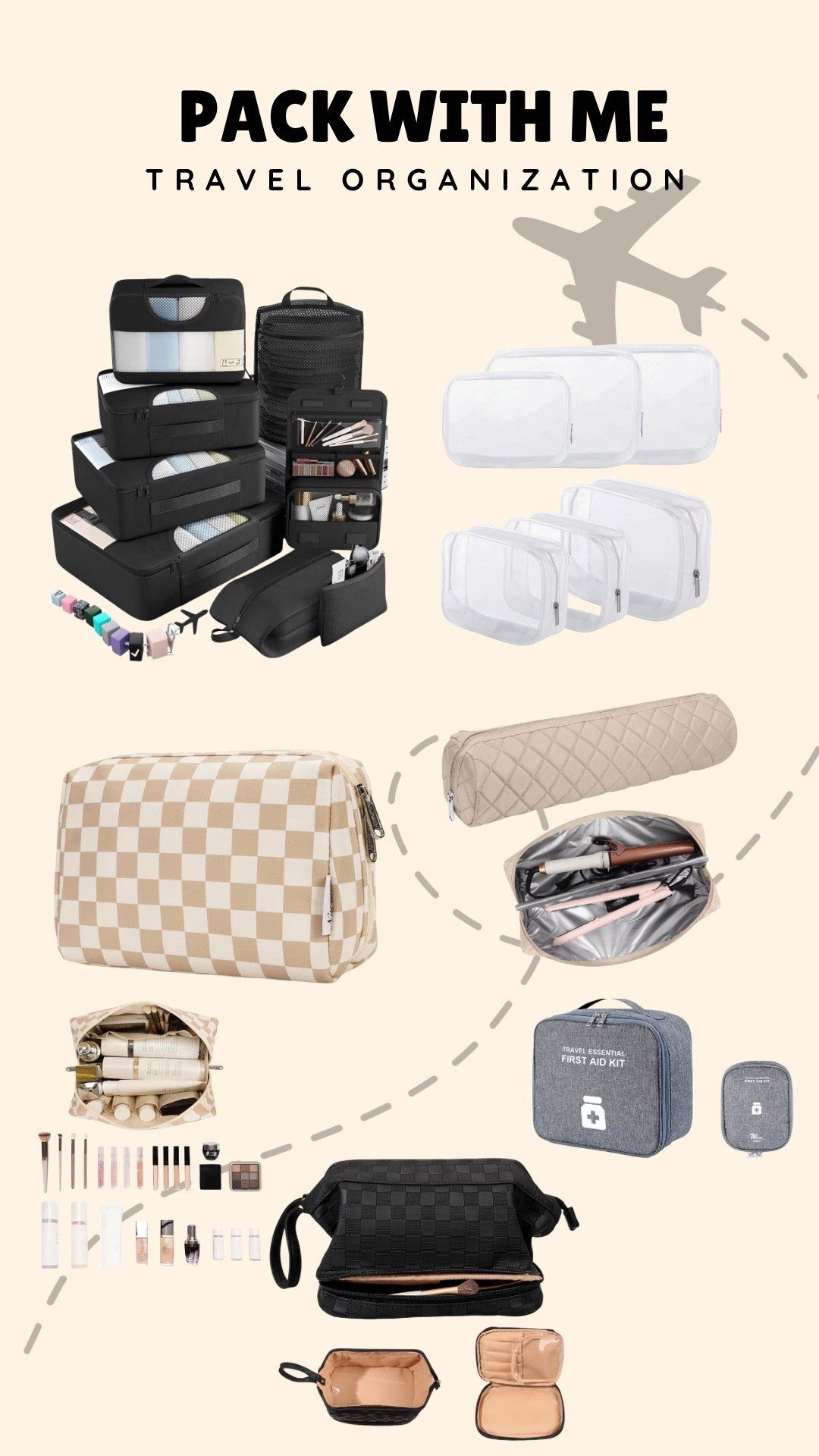 Travel organizers that make packing with kids actually manageable ✈️
Everything separated, visible and no more “mom I can’t find my socks” 😅



#LTKTravel #LTKdayinmylife #LTKmomlife
