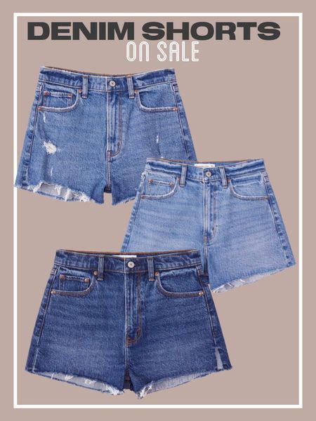 Denim shorts Abercrombie shorts on sale size 24 

#LTKsalealert #LTKunder100 #LTKFind